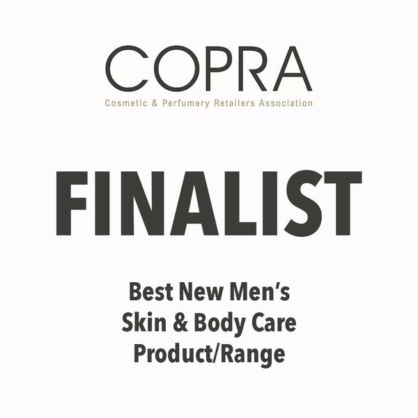 COPRA Awards Finalist - Best New Men's Skin & Body Care Range